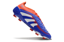 TACOS FÚTBOL PREDATOR ACCURACY 25ª GENERACIÓN FG AZUL/ROJO/BLANCO CORDONES