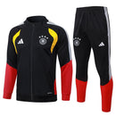 CONJUNTO SUDADERA+PANTS ALEMANIA ENTRENAMIENTO NEGRO ROJO 26/27 HOMBRE