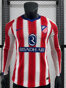 JERSEY ATLÉTICO DE MADRID LOCAL 26/27 HOMBRE MANGA LARGA (VERSION JUGADOR)