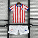 JERSEY PARAGUAY LOCAL 26/27 CONJUNTO INFANTIL