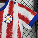 JERSEY PARAGUAY LOCAL 26/27 CONJUNTO INFANTIL