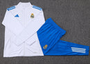 CONJUNTO SUDADERA + PANTS REAL MADRID ENTRENAMIENTO BLANCO AZUL 25/26 HOMBRE