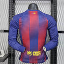 jersey BARCELONA I 25/26 HOMBRE MANGA LARGA (VERSIÓN JUGADOR)