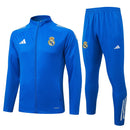 CONJUNTO SUDADERA + PANTS REAL MADRID ENTRENAMIENTO AZUL BLANCO 25/26 HOMBRE