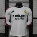 JERSEY REAL MADRID LOCAL 26/27 HOMBRE MANGA LARGA(VERSIÓN JUGADOR)