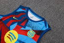 BARCELONA CONJUNTO ENTRENAMIENTO AZUL CLARO INKJET 25/26 HOMBRE SIN MANGAS