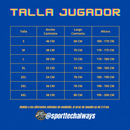 EXTRA TALLA GRANDE (3XL-4XL) PARA JERSEY