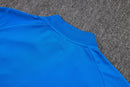 CONJUNTO SUDADERA + PANTS REAL MADRID ENTRENAMIENTO AZUL BLANCO 25/26 HOMBRE MEDIO CIERRE