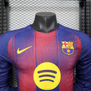 jersey BARCELONA I 25/26 HOMBRE MANGA LARGA (VERSIÓN JUGADOR)
