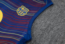 BARCELONA CONJUNTO ENTRENAMIENTO AZUL TWILL INJET 25/26 HOMBRE SIN MANGAS