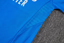 CONJUNTO SUDADERA + PANTS REAL MADRID ENTRENAMIENTO AZUL BLANCO 25/26 HOMBRE MEDIO CIERRE