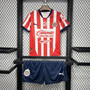 jersey CHIVAS GUADALAJARA I 24/25 CONJUNTO INFANTIL