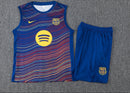 BARCELONA CONJUNTO ENTRENAMIENTO AZUL TWILL INJET 25/26 HOMBRE SIN MANGAS