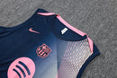 BARCELONA CONJUNTO ENTRENAMIENTO AZUL CURVE INKJET 25/26 HOMBRE SIN MANGAS