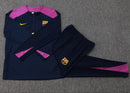 CONJUNTO SUDADERA + PANTS BARCELONA ENTRENAMIENTO COACH 25/26 HOMBRE MEDIO CIERRE