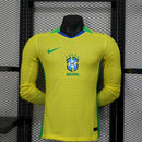jersey BRASIL I 25/26 HOMBRE MANGA LARGA (VERSIÓN JUGADOR)