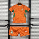 JERSEY COSTA DE MARFIL LOCAL 26/27 CONJUNTO INFANTIL