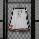 PANTALONES CORTOS MANCHESTER UNITED LOCAL BLANCO 26/27 (VERSIÓN JUGADOR)
