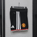 PANTALONES CORTOS MANCHESTER UNITED LOCAL NEGROS 26/27 (VERSIÓN JUGADOR)