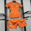 JERSEY COSTA DE MARFIL LOCAL 26/27 CONJUNTO INFANTIL