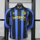 JERSEY INTER DE MILAN LOCAL 26/27 HOMBRE MANGA LARGA (VERSIÓN JUGADOR)