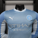 JERSEY MANCHESTER CITY LOCAL 26/27 HOMBRE MANGA LARGA (VERSIÓN JUGADOR)