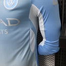 JERSEY MANCHESTER CITY LOCAL 26/27 HOMBRE MANGA LARGA (VERSIÓN JUGADOR)